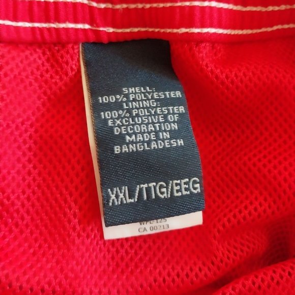 Chaps Red Men's Swim Shorts Trunks Sz XXL - Picture 10 of 14